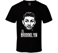 Teofimo Lopez El Brooklyn Big Face Silhouette Boxing Fight Fan T Shirt Teofimo Lopez El Brooklyn Big Face Silhouette Boxing Fight Fan T Shirt