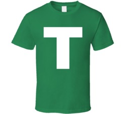 College Student S A T Group Costume Letter T Halloween T Shirt