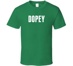 Dopey Snow White And The Seven Dwarfs Halloween Group Costume T Shirt