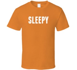 Sleepy Snow White And The Seven Dwarfs Halloween Group Costume T Shirt