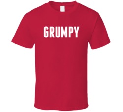 Grumpy Snow White And The Seven Dwarfs Halloween Group Costume T Shirt