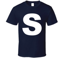 College Student S A T Group Costume Letter S Halloween T Shirt