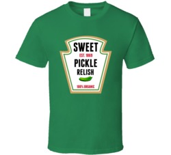Sweet Pickle Relish Funny Group Halloween Costume T Shirt
