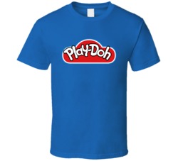 Playdoh Blue Halloween Group Costume T Shirt