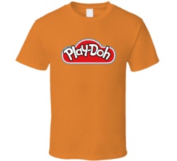 Playdoh Orange Halloween Group Costume T Shirt