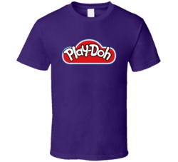 Playdoh Purple Halloween Group Costume T Shirt