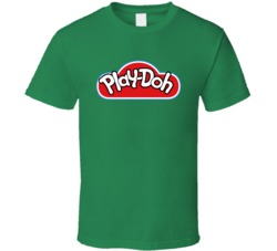 Playdoh Green Halloween Group Costume T Shirt