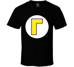 Waluigi Super Mario Cart Group Halloween Costume T Shirt