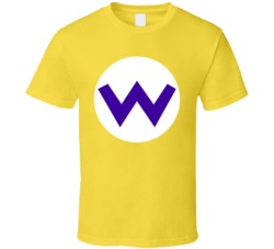Wario Super Mario Cart Group Halloween Costume T Shirt