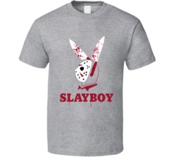 Slayboy Playboy Magazine Jason Mashup T Shirt