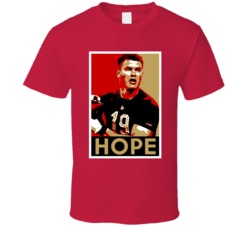 Charlie Woerner San Francisco Football Hope  Fan T Shirt
