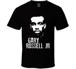 Gary Russell Jr Big Face Silhouette Boxing Fight Fan T Shirt Gary Russell Jr Big Face Silhouette Boxing Fight Fan T Shirt