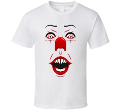 Pennywise Halloween It Movie Costume T Shirt