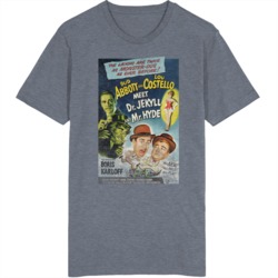 Abbott And Costello Meet Dr Jekyll And Mr Hyde Vintage Movie T Shirt