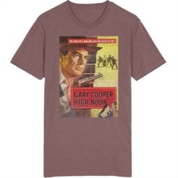 Gary Cooper High Noon Vintage Movie T Shirt