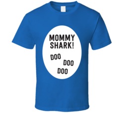 Mommy Shark Doo Doo Doo Parents Halloween Group T Shirt