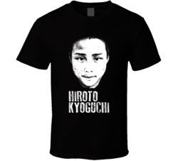 Hiroto Kyoguchi Big Face Silhouette Boxing Fight Fan T Shirt Hiroto Kyoguchi Big Face Silhouette Boxing Fight Fan T Shirt