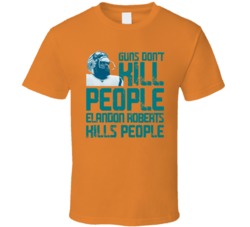 Elandon Roberts Guns Dont Kill Miami Football Fan T Shirt