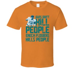 Ereck Flowers Guns Dont Kill Miami Football Fan T Shirt