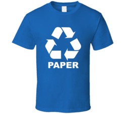 Paper Recycling Group Halloween Costume T Shirt