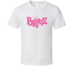 Bratz Dolls Pink Group Halloween Costume T Shirt