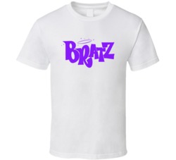Bratz Dolls Purple Group Halloween Costume T Shirt