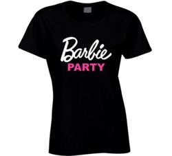 Barbie Party Cute Sexy Halloween Costume Ladies T Shirt