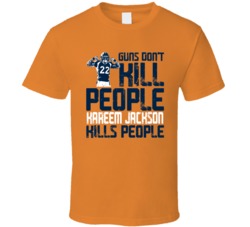 Guns Dont Kill Kareem Jackson Kills People Denver Football T Shirt
