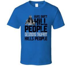 Guns Dont Kill Desmond Trufant Kills People Detroit Football T Shirt