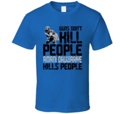 Guns Dont Kill Amani Oruwariye Kills People Detroit Football T Shirt