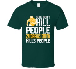 Guns Dont Kill Za'darius Smith Kills People Green Bay Football T Shirt