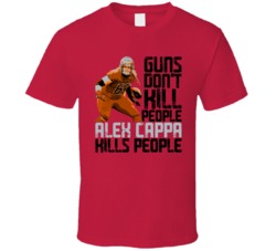 Guns Dont Kill Alex Cappa Kills People Tampa Bay Football T Shirt