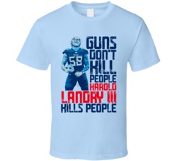 Guns Dont Kill Harold Landry Iii Kills People Tennessee Football T Shi