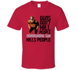 Guns Dont Kill Ndamukong Suh Kills People Tampa Bay Football T Shirt