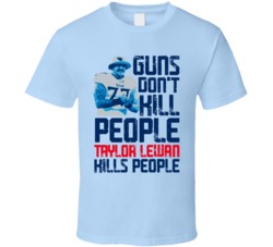 Guns Dont Kill Taylor Lewan Kills People Tennessee Football T Shirt
