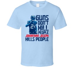 Guns Dont Kill Johnathan Joseph Kills People Tennessee Football T Shir