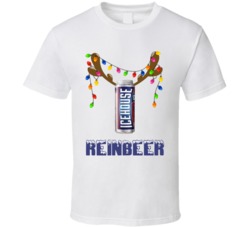 Icehouse Reinbeer Funny Beer Lager Fan Christmas T Shirt