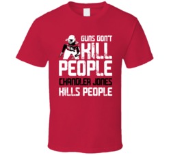 Chandler Jones Guns Dont Kill Arizona Football Fan T Shirt