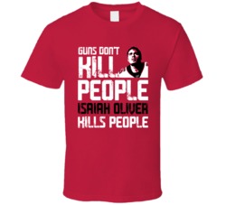 Isaiah Oliver Guns Dont Kill Atlanta Football Fan T Shirt