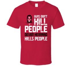 Devon Kennard Guns Dont Kill Arizona Football Fan T Shirt