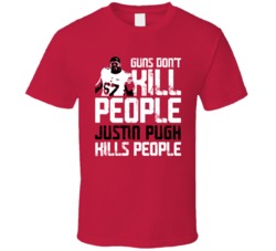 Justin Pugh Guns Dont Kill Arizona Football Fan T Shirt