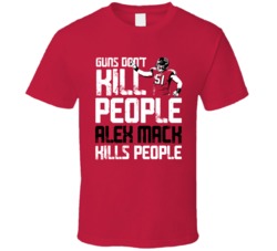 Alex Mack Guns Dont Kill Atlanta Football Fan T Shirt
