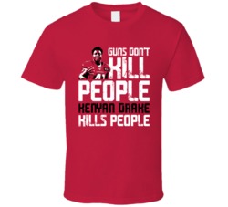 Kenyan Drake Guns Dont Kill Arizona Football Fan T Shirt