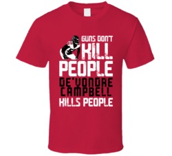 De'vondre Campbell Guns Dont Kill Arizona Football Fan T Shirt