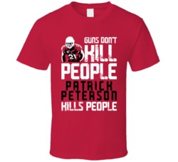 Patrick Peterson Guns Dont Kill Arizona Football Fan T Shirt