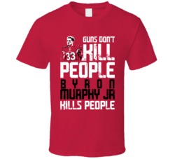 Byron Murphy Jr Guns Dont Kill Arizona Football Fan T Shirt