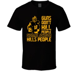 Guns Dont Kill Diontae Johnson Kills People Pittsburgh Football T Shir