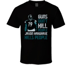Guns Dont Kill Javon Hargrave Kills People Philadelphia Football T Shi