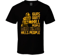 Guns Dont Kill Mike Hilton Kills People Pittsburgh Football T Shirt