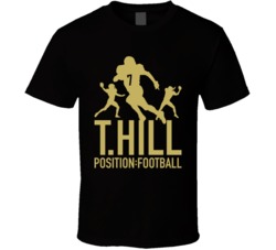 Taysom T Hill Position New Orleans Football Quarterback Silhouettes Fa